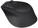 Ratón Wireless - Logitech M280, negro, inalámbrico, autonomía de 18 meses