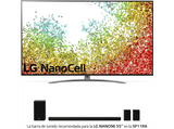 TV LED 55 -  LG 55NANO966PA, 8K NanoCell, SmartTV webOS 6.0, 8K α9 Gen4 con AI, HDR Dolby Vision, Plata