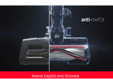 Aspirador escoba- Hoover HF9 HOME HF910H011, 63AW, 30 min, Carga 3.5h, Cepillo Anti-Enredos, Rojo