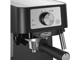 Cafetera superautomática - De'Longhi EC260.BK, 1100 W, 1 l, 15 bar, Función 2 tazas, Espumador de leche, Negro/ Inox