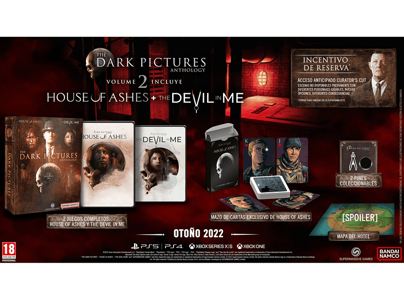 PS4 The Dark Pictures Anthology: Volume 2