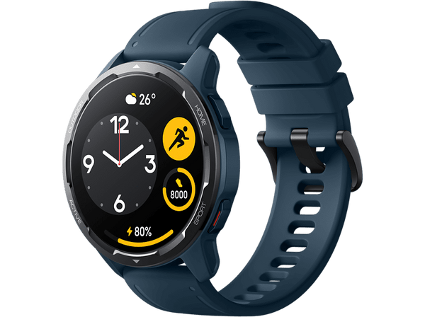 Smartwatch - Xiaomi Watch S1 Active, 1.43" AMOLED, Sensor de pulso, Bluetooth, WiFi, Ocean Blue