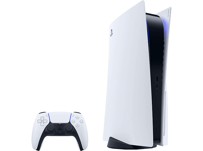 Consola - Sony PlayStation 5 Standard, 825 GB, 4K, 1 mando, Chasis C, Blanco