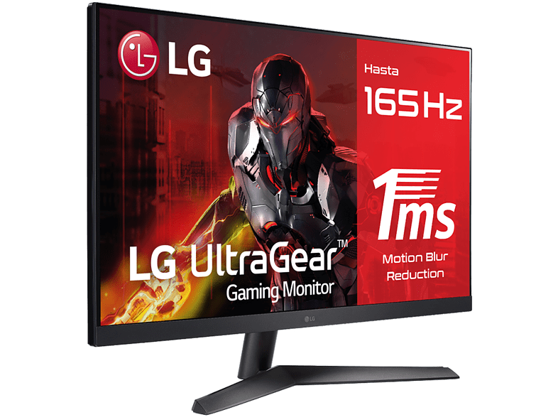Monitor gaming - LG 32GN50R, 31.5, Full-HD, 1 ms, 165 Hz, HDMI x2, DisplayPort 2, USB, Negro
