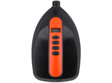 Inflador eléctrico - NK Para productos domésticos inflables, 110 W, Presión 0-16PSI, 5 Accesorios, Rojo/Negro