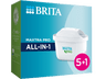 Recambio de filtros - Brita Maxtra PRO All-in-1, Pack de 6, Para Brita y Brita Flow, Blanco