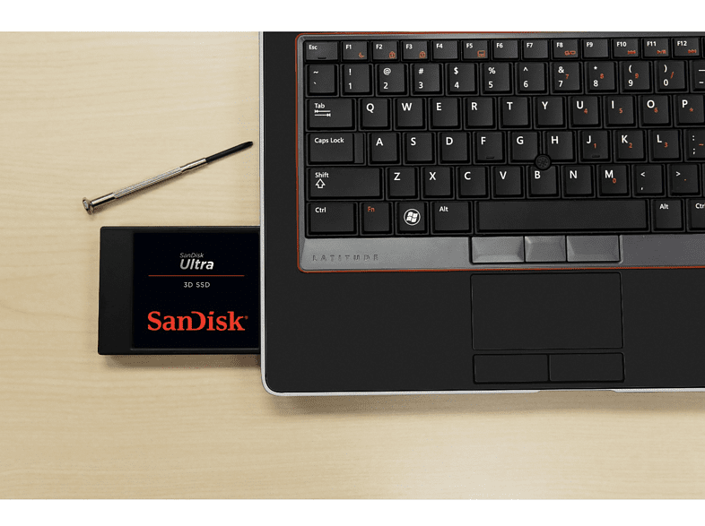 Disco duro SSD 2 TB - SanDisk Ultra SSD 3D, SATA 6 Gbps, 2.5, Interno, 560 MB/s, nCache™ 2.0, 3D NAND, Negro