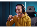 Auriculares gaming - Corsair HS55 Wireless, Bluetooth, Micrófono Omnidireccional, Carbón