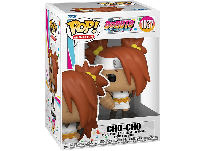 Figura - Funko Pop! Cho-Cho, Boruto, 9.5 cm, Vinilo, Multicolor