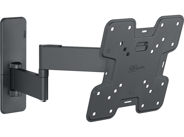 Soporte TV - Vogels TVM 1249, 19"-43", Doble brazo, Giratorio 180º, VESA 75 mm x 75 mm-200 mm x 200 mm, Negro