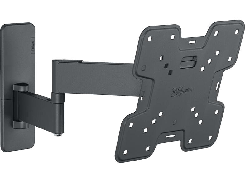 Soporte TV - Vogels TVM 1249, 19-43, Doble brazo, Giratorio 180º, VESA 75 mm x 75 mm-200 mm x 200 mm, Negro