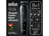 Recortadora - Braun Todo En Uno 5 MGK5365, Recortadora De Barba 8 En 1, Para Hombre, 6 Accesorios