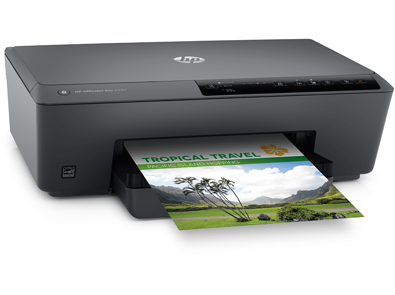 Impresora - HP Officejet Pro 6230, Color, 18 ppm, 600x1200, Doble cara, WiFi, Impresión móvil, 256MB