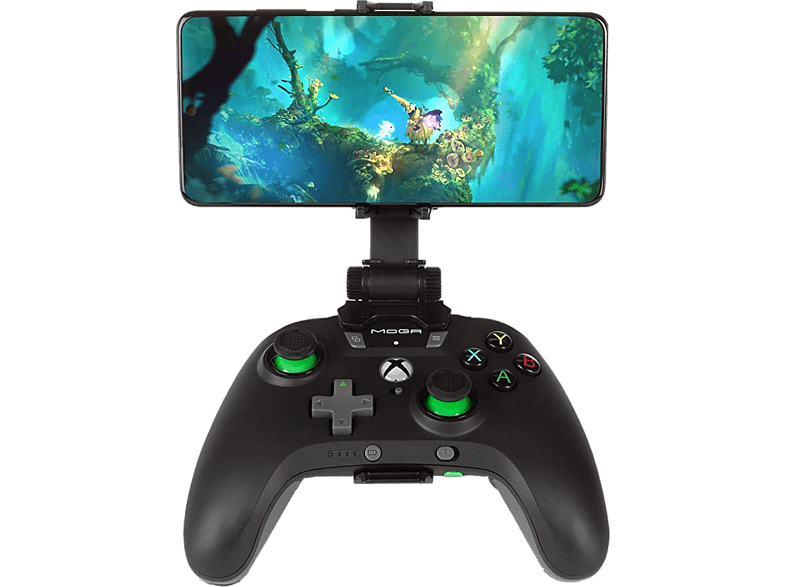 Mando - Power A MOGA XP5X PLUS, Bluetooth y USB, Para Xbox, Android y PC, 3000 mAh, Negro