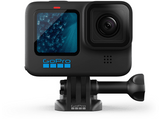 Cámara deportiva - GoPro Hero 11 Black Creator Edition, 5.3K, 24.7 MP, SuperFoto, HDR, HyperSmooth 5.0, Slo-Mo x8, Sumergible 10m, Negro