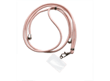 Cordón para móvil - Belyo Cordón Universal, Ajustable, 90 cm, Rosa