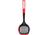 Utensilio - Bergner BG-38874-RD Mars, Espumadera, Nylon, Silicona, 33.7 cm, Negro/Rojo