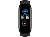 Pulsera de actividad - Xiaomi Mi Band 5, Negro, AMOLED 1.1, 11 modos deportivos, Bluetooth, Autonomía 14 días