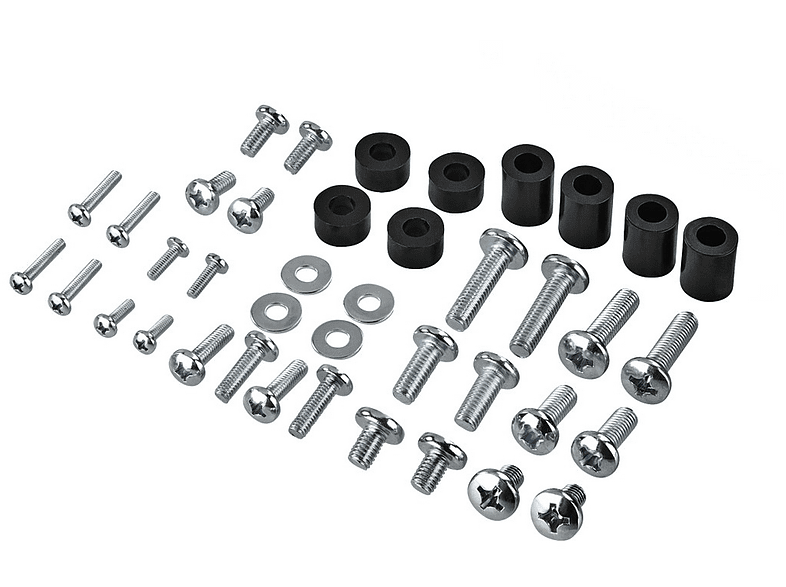 Soporte TV - Hama 00108789, Inclinable, Pantalla de 32 a 55, VESA 400 x 400 mm, Giro de 90º, Negro