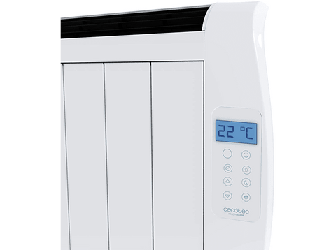 Emisor térmico - Cecotec Ready Warm 800 Thermal, 600 W, Pantalla LCD, 3 modos, Blanco
