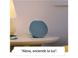 Altavoz inteligente - Amazon Echo Pop, Bluetooth con Alexa de sonido potente y compacto, Blanco