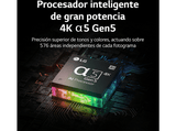 TV LED 55 - LG 55UQ81006LB, UHD 4K, Inteligente a5 Gen5 AI Processor 4K, Smart TV, DVB-T2, Negro