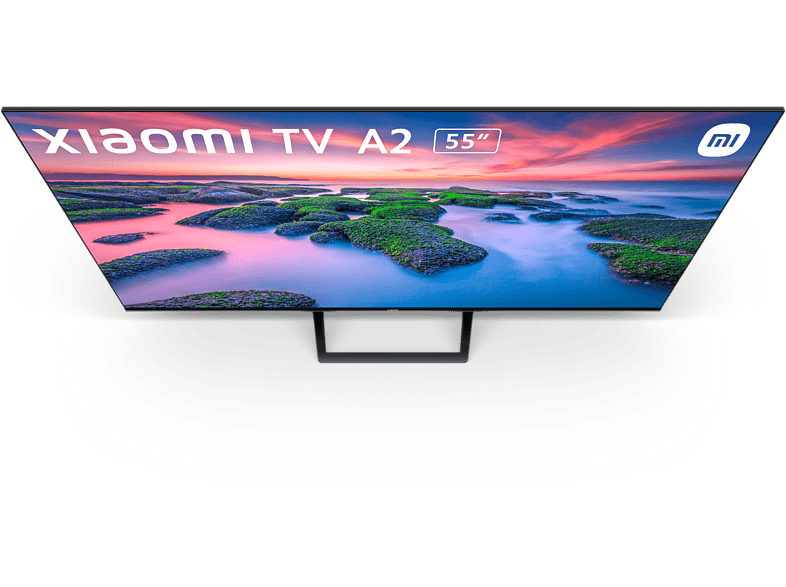 TV LED 55 - Xiaomi TV A2, UHD 4K, Smart TV, HDR10, Dolby Vision, Dolby Audio™, DTS-HD®, Inmersive Limitless Unibody, Negro