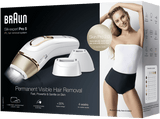 Depiladora IPL - Braun Silk Expert Pro 5 PL5243, Para Mujeres, Depilación permanente, Skin Pro 2.0, Blanco