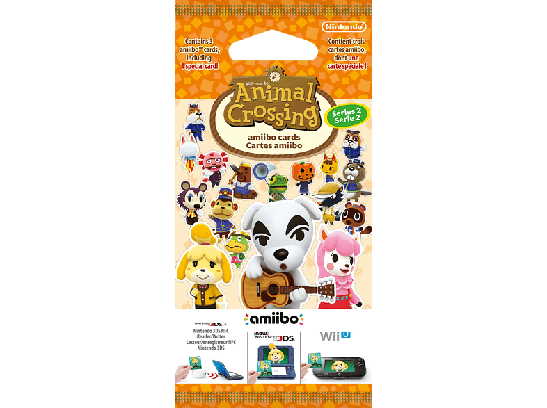 Pack 3 Tarjetas Amiibo - Nintendo - Animal Crossing Serie 2