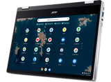 Convertible 2 en 1 - Acer Chromebook Spin CP314-1H-C048, 14 HD, Intel® Celeron® N4500, 8GB RAM, 64GB eMMC, UHD Graphics, Google Chrome OS