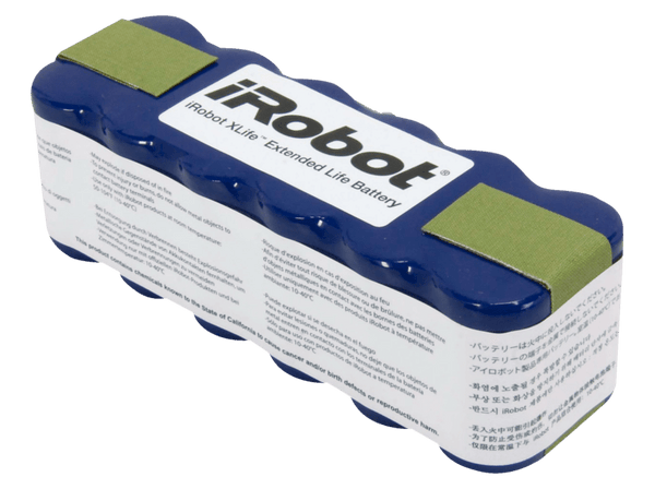 Recambio - iRobot ROOMBA XLife Extended Battery, batería con doble ciclo de limpieza para la gama