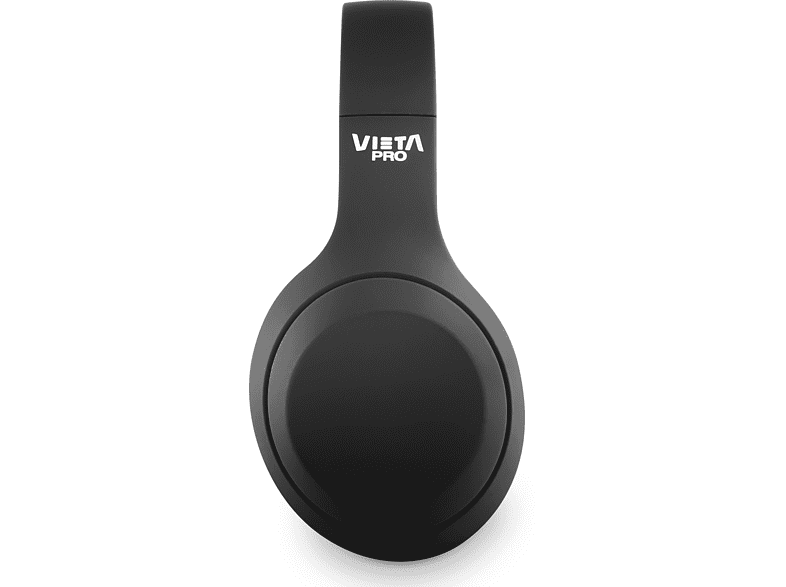Auriculares inalámbricos - Vieta Pro Silence 2, Dual Pairing, ANC -25dB; 20h, Bluetooth, Negro