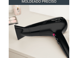 Secador -  Rowenta Studio Dry CV5803F0, 2100 W, Motor DC, 2 velocidades, 3 temperaturas, Función Thermo Control, Negro y fucsia