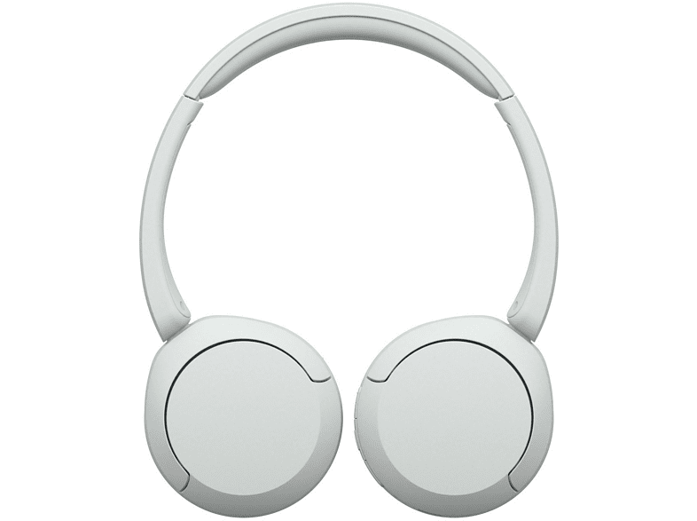 Auriculares inalámbricos - Sony WH-CH520, Bluetooth, 50 horas de autonomía, Carga rápida, 360 Audio, Conexión multipunto, Casco estilo diadema, Blanco