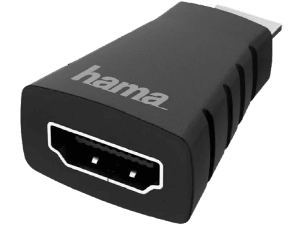 Adaptador - Hama 00200347, HDMI, Mini-HDMI,4 K Ultra-HD, Negro