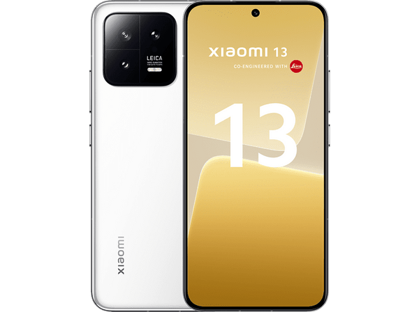 Móvil - Xiaomi 13, Blanco, 256 GB, 8 GB RAM, 6.36" FHD+ AMOLED 120 Hz, Snapdragon® 8 Gen 2 , 4500 mAh, Android 13 - MIUI 14