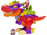 Figura - Magicbox Superdino V-Rex, 2 Pilas AAA, Plástico, Multicolor