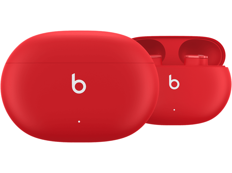 Auriculares deportivos - Beats Studio Buds, True Wireless con cancelación de ruido, Bluetooth, Rojo Beats