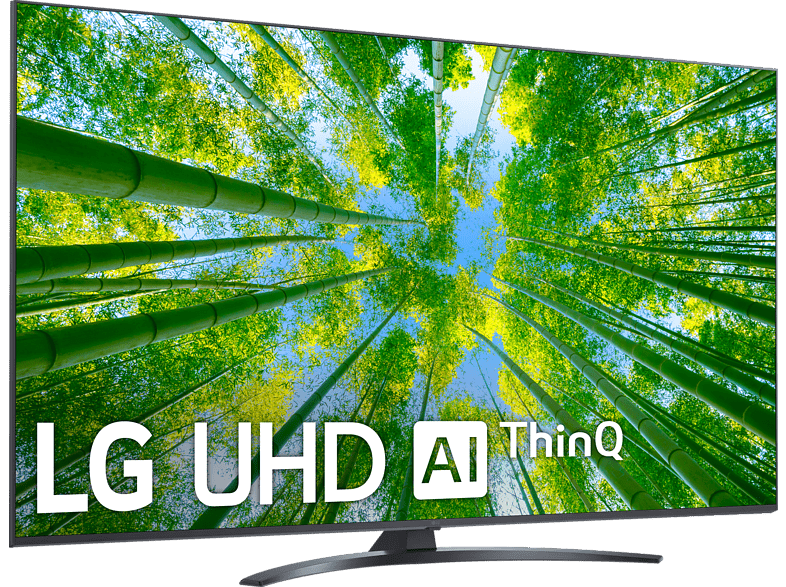 LG 55UQ81006LB UHD 4K Inteligente a5 Gen5 AI Processor 4K Smart TV DVB-T2 Negro