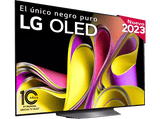 TV OLED 55 - LG OLED55B36LA, UHD 4K, Inteligente α7  4K Gen6, Smart TV, DVB-T2 (H.265), Negro