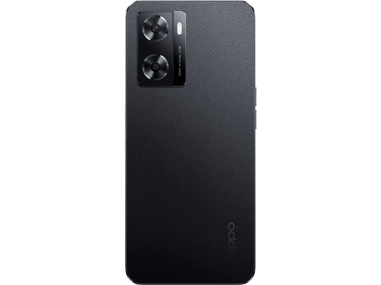Móvil - OPPO A57s, Starry Black, 128 GB, 4 GB RAM, 6.56 HD+, MediaTek Helio G35, 5000 mAh, Android