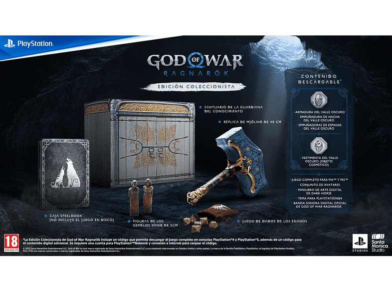 PS5 God of War Ragnarök Edición Coleccionista
