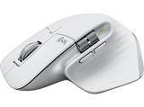 Ratón - Logitech MX Master 3S, Inalámbrico, 8000 ppp, Carga rápida, Blanco