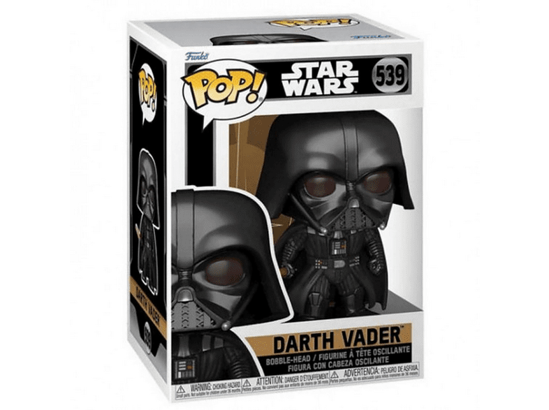 Figura - Funko POP! Darth Vader, Star Wars: Obi-Wan Kenobi, 9.5 cm, Vinilo, Multicolor
