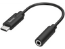 Cable audio - Hama 00205282, Enchufe USB-C, Puerto Jack de 3.5 mm, Negro