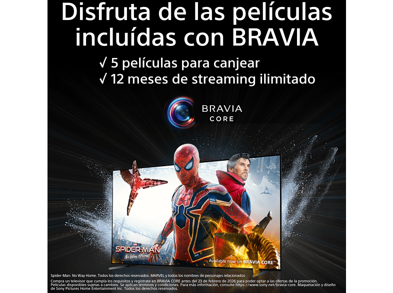 TV LED 75 - Sony BRAVIA 75X75WL, 4K HDR, Smart TV (Google TV), Google Assistant, Alexa, Siri, Bluetooth, Chromecast, Eco, Bravia Core, Marco Fino