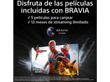 TV LED 75 - Sony BRAVIA 75X75WL, 4K HDR, Smart TV (Google TV), Google Assistant, Alexa, Siri, Bluetooth, Chromecast, Eco, Bravia Core, Marco Fino