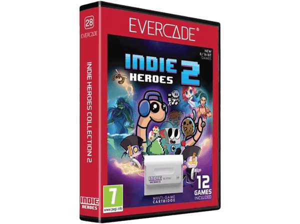 Cartucho Evercade Indie Heroes 2