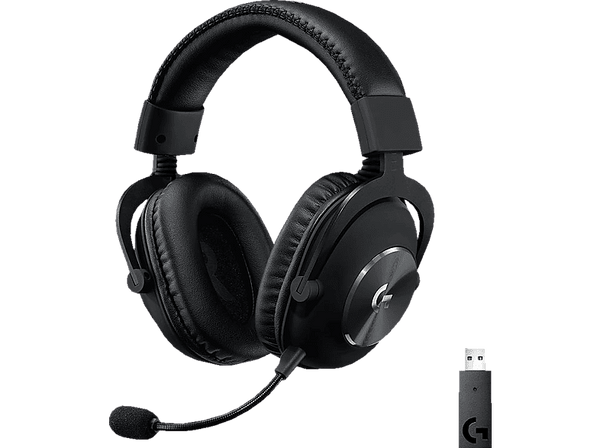 Auriculares gaming - Logitech G PRO X Wireless LIGHTSPEED,  7.1 canales, 20h, Negro