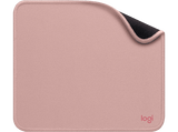 Alfombrilla ratón - Logitech  Mouse Pad Studio Series, Nylon/ PoliésterCaucho, Rosa